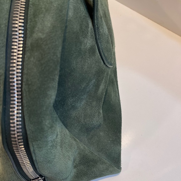 CELINE GREEN SUEDE BAG - Picture 3 of 16